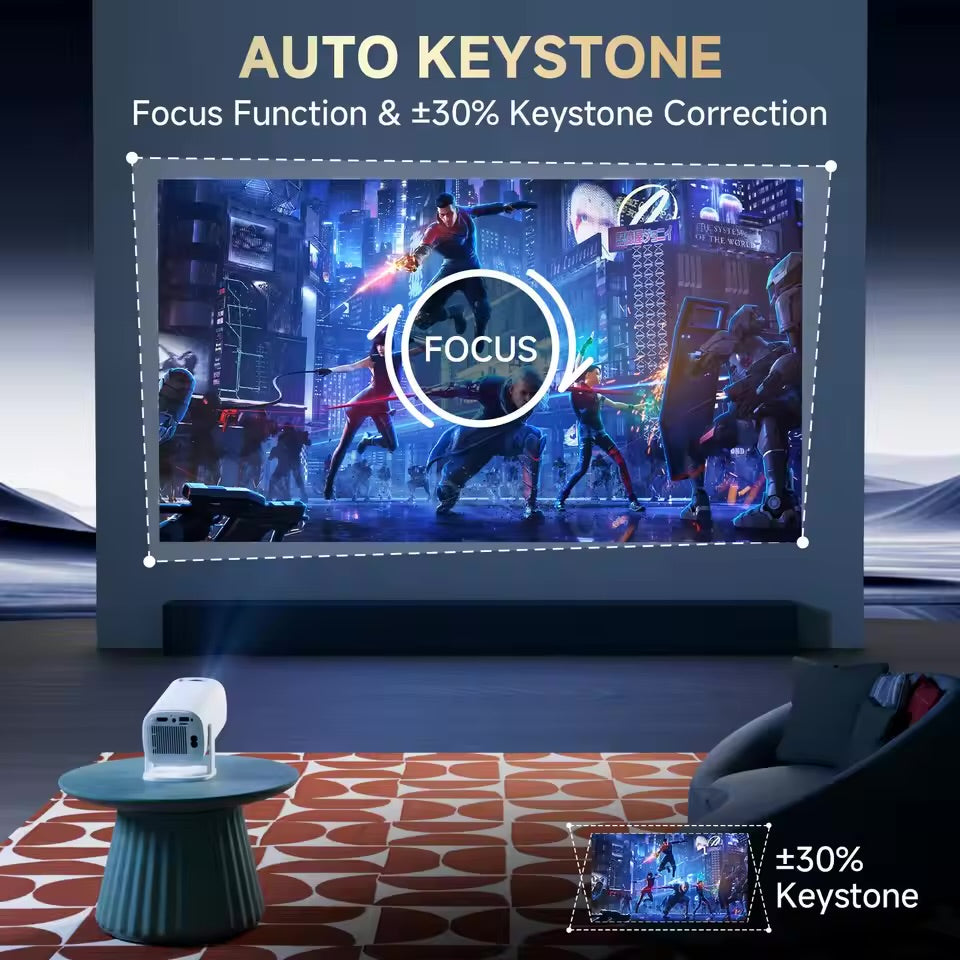 スマートミニプロジェクター ミラーリング対応