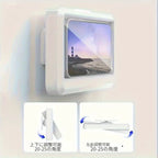 360 度回転防水防曇携帯ケース浴室シャワー防水タッチ可能