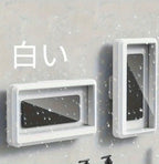 360 度回転防水防曇携帯ケース浴室シャワー防水タッチ可能