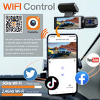 1080P WIFI デュアルカメラ ドライブレコーダー